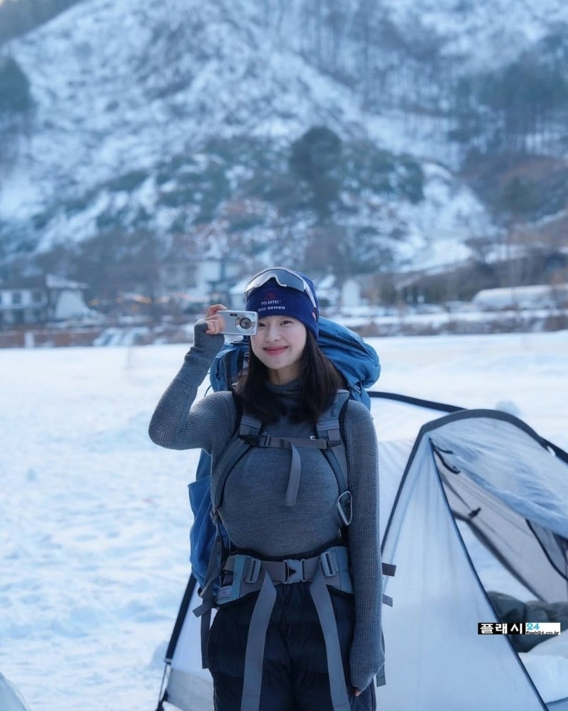 그럴만하다 등산 인플루언서 백만송희